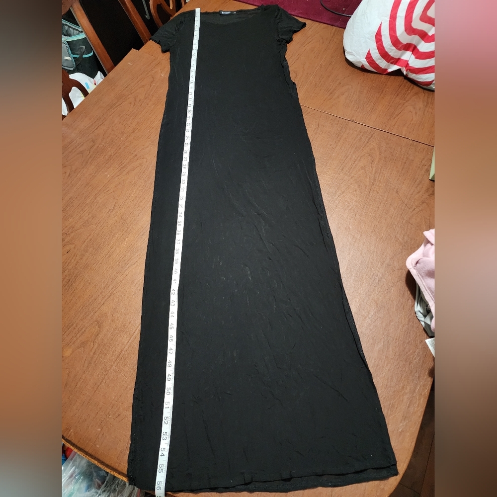 Missguided See-through Black Dress